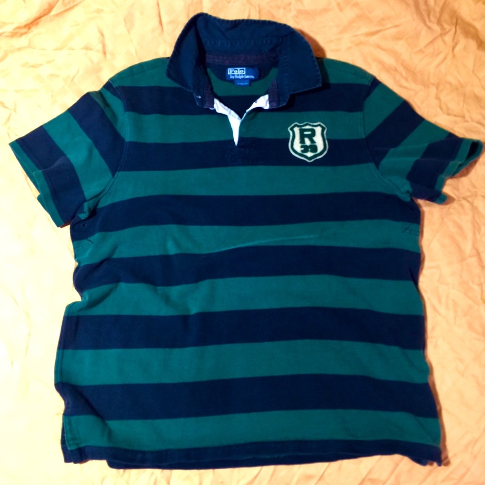 🏇POLO🧸RL rare vintage Route 39” #10 rugby